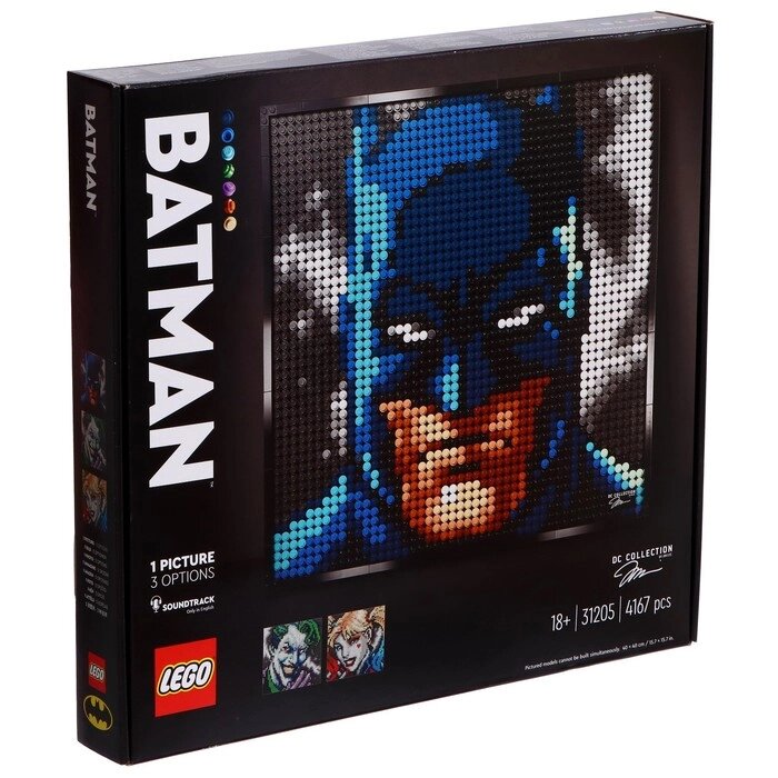Набор для творчества "Бэтмен из Коллекции Джима Ли" LEGO Art 31205 от компании Интернет-гипермаркет «MOLL» - фото 1