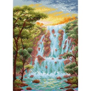 Набор для вышивания "Крутой водопад" НВ-814