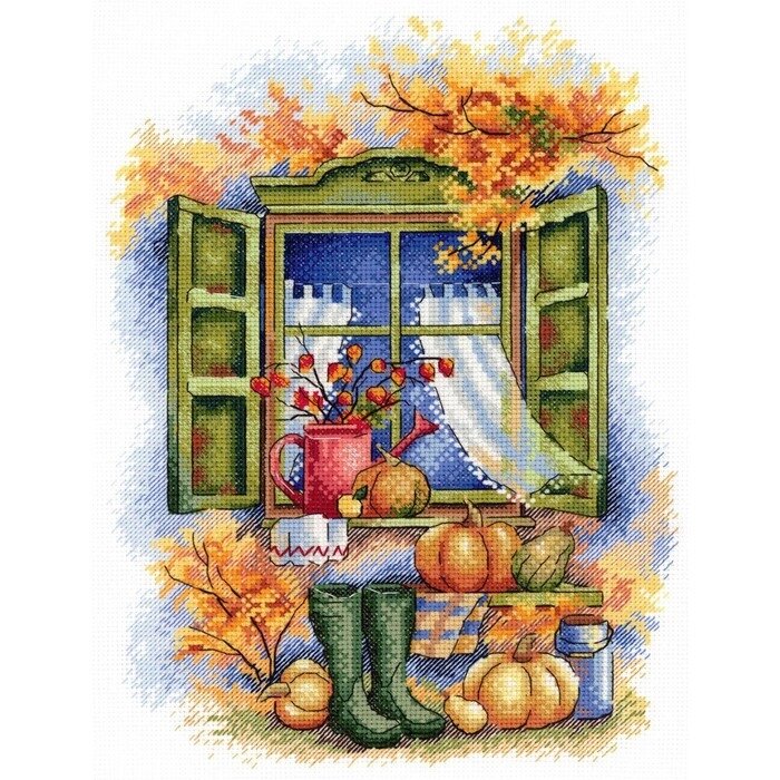 Набор для вышивания "Осень на пороге" 26*19 НВ-784 НВ-784 от компании Интернет-гипермаркет «MOLL» - фото 1