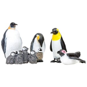 Набор фигурок: семья пингвинов, 5 предметов