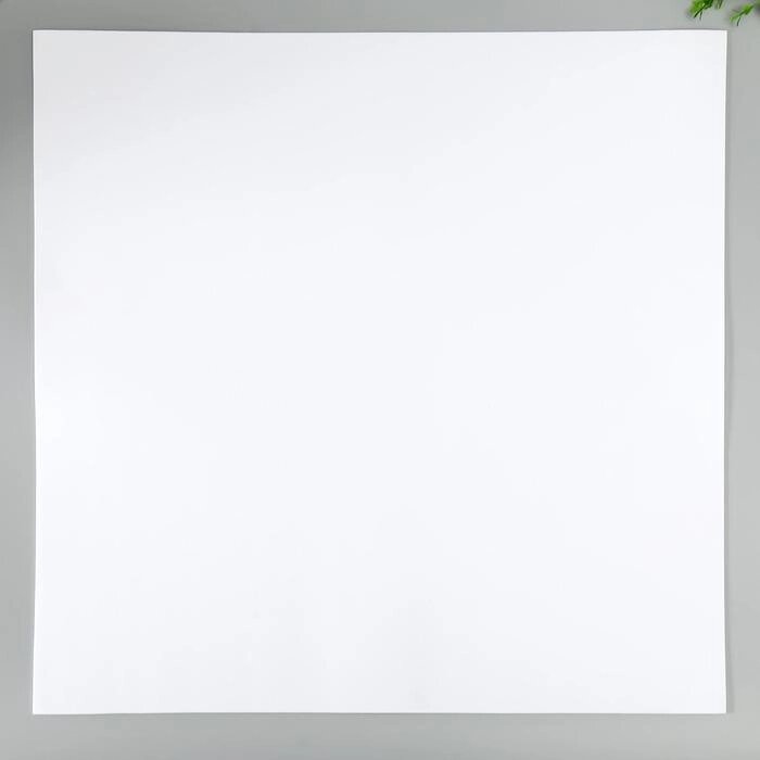 Набор фоамирана 50х50 см (10 листов) 2 мм  цв. белый от компании Интернет-гипермаркет «MOLL» - фото 1