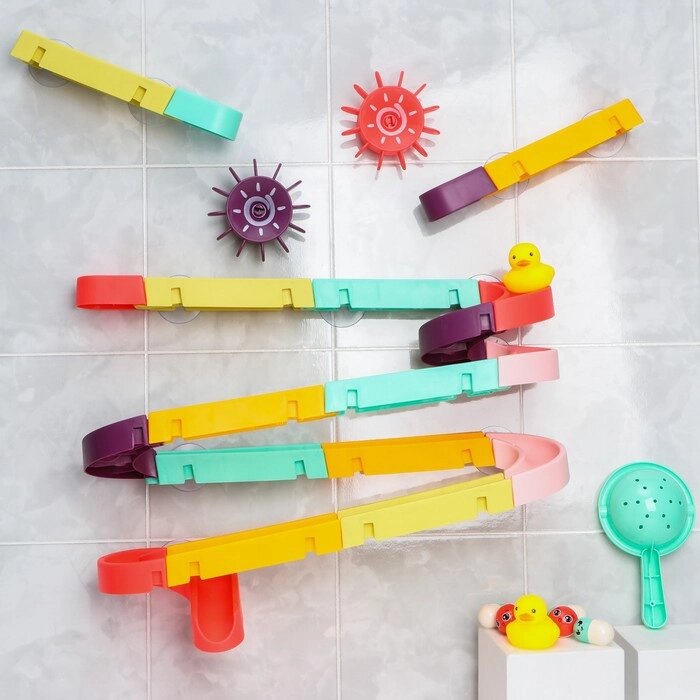Набор игрушек для игры в ванне "Утка парк МАХ" от компании Интернет-гипермаркет «MOLL» - фото 1
