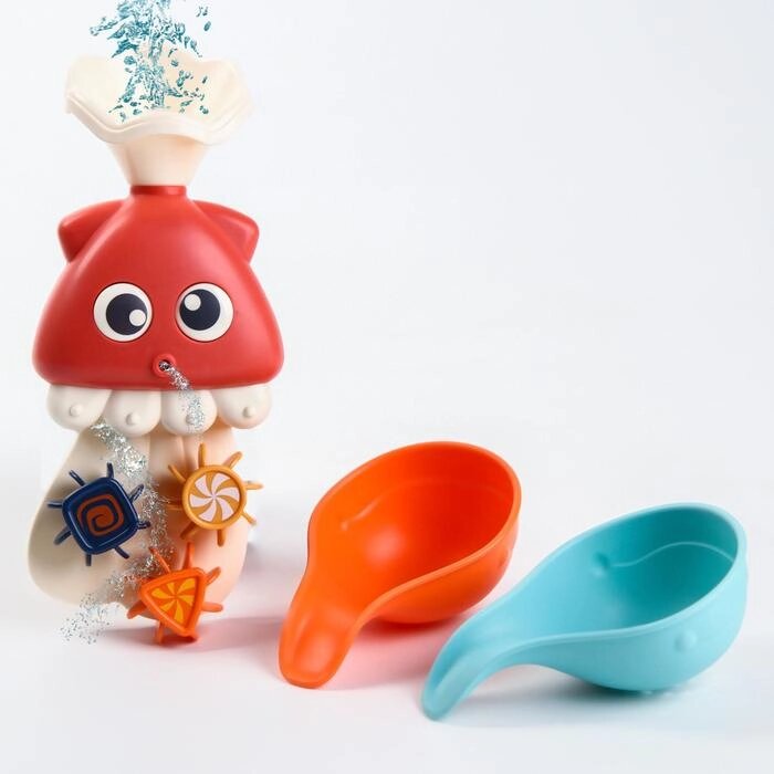 Набор игрушек для купания "Осьминог - мельница" от компании Интернет-гипермаркет «MOLL» - фото 1