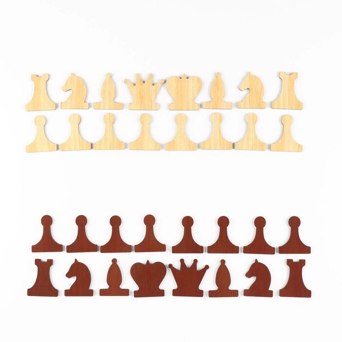 Набор магнитных фигур для демонстрационных шахмат, 5х4 см от компании Интернет-гипермаркет «MOLL» - фото 1