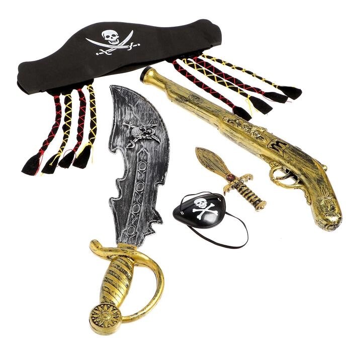 Набор оружия "Пиратские истории", 5 предметов, МИКС от компании Интернет-гипермаркет «MOLL» - фото 1