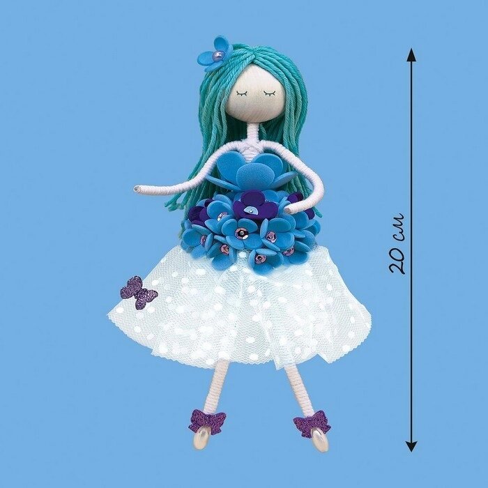 Набор создай куклу "Фея утренней росы" от компании Интернет-гипермаркет «MOLL» - фото 1