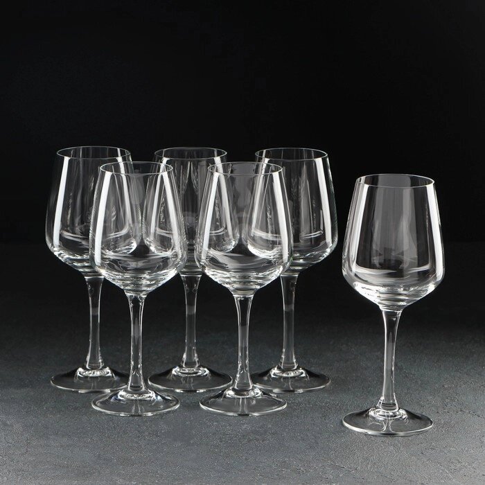 Набор стеклянных бокалов для вина Luminarc VAL SURLOIRE, 350 мл, 6 шт от компании Интернет-гипермаркет «MOLL» - фото 1