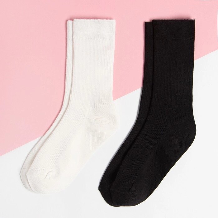 Набор женских носков KAFTAN "Base" 2 пары, р. 36-39 (23-25 см) от компании Интернет-гипермаркет «MOLL» - фото 1