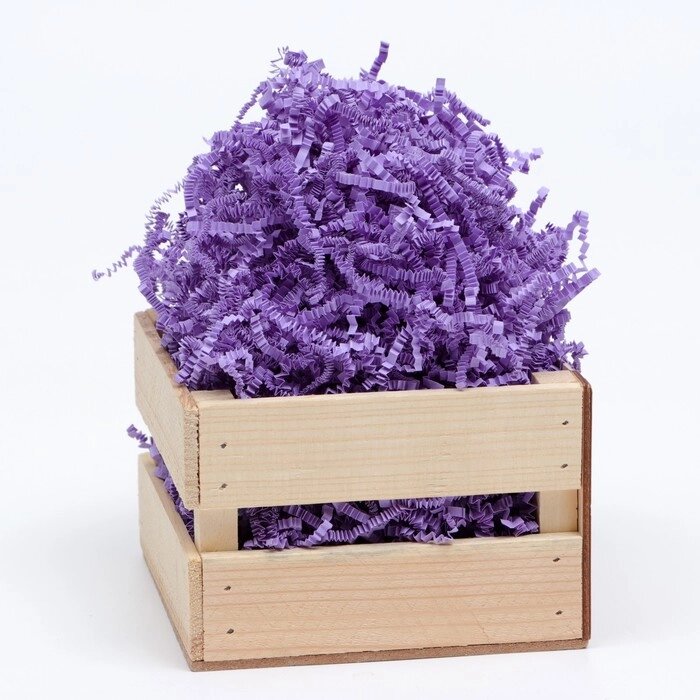 Наполнитель бумажный фиолетовый, 1000 г от компании Интернет-гипермаркет «MOLL» - фото 1