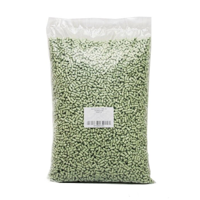 Наполнитель тофу, 5 л, зелёный чай от компании Интернет-гипермаркет «MOLL» - фото 1