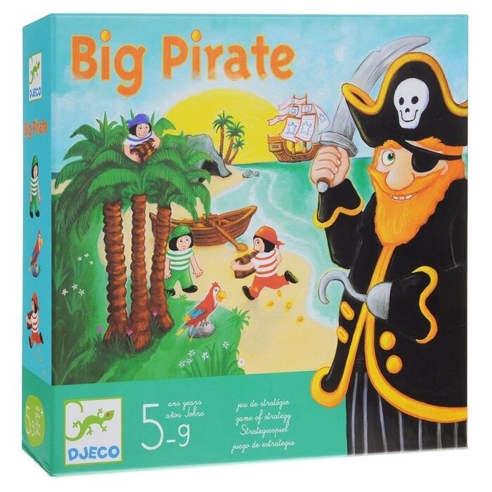 Настольная игра" Большой пират" от компании Интернет-гипермаркет «MOLL» - фото 1