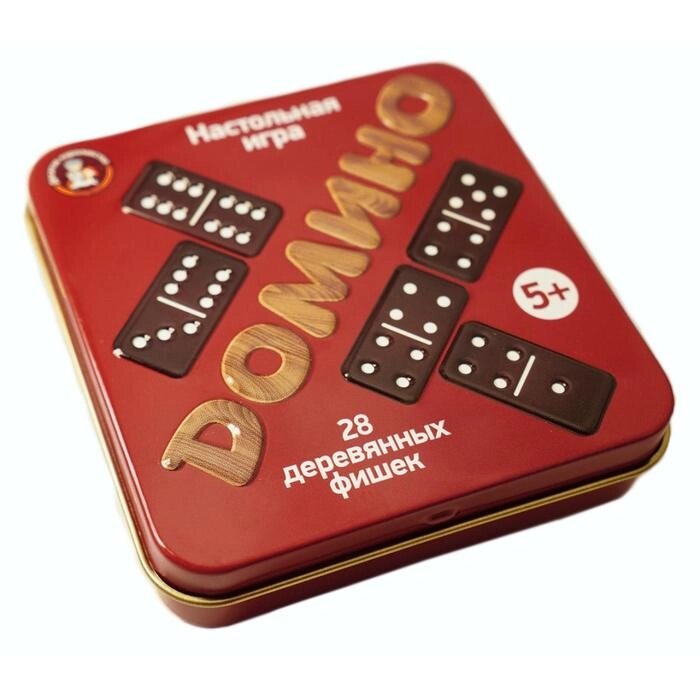 Настольная игра "Домино" 02990 от компании Интернет-гипермаркет «MOLL» - фото 1