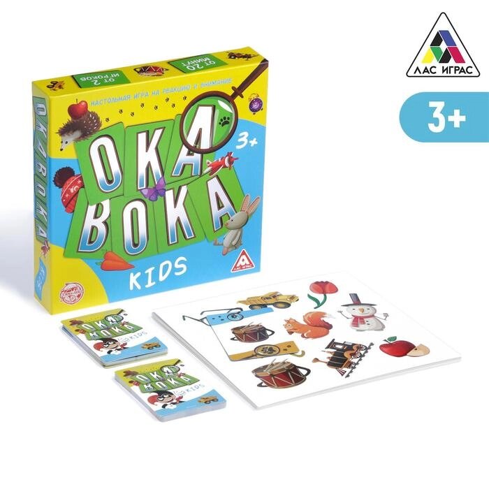 Настольная игра "Окавока. Kids" от компании Интернет-гипермаркет «MOLL» - фото 1