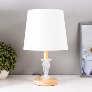 Настольная лампа Гелла E27 40Вт белый 22х22х35,5 см