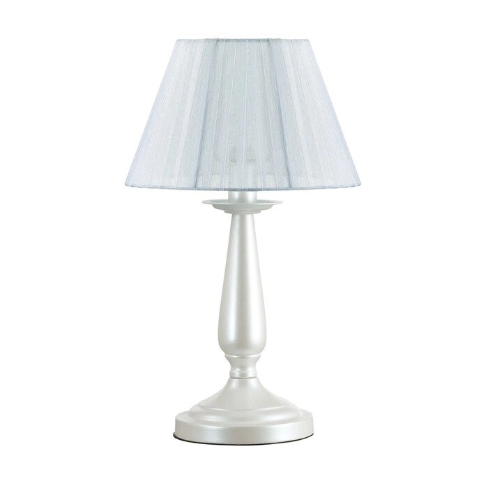 Настольная лампа HAYLEY 1x60Вт E14 белый от компании Интернет-гипермаркет «MOLL» - фото 1