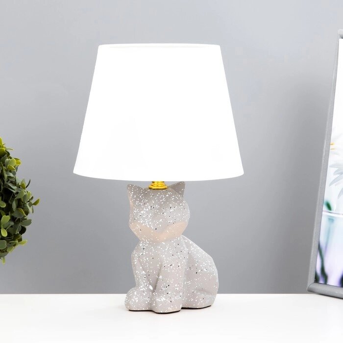 Настольная лампа "Кошечка" Е14 40Вт 20х20х35 см от компании Интернет-гипермаркет «MOLL» - фото 1