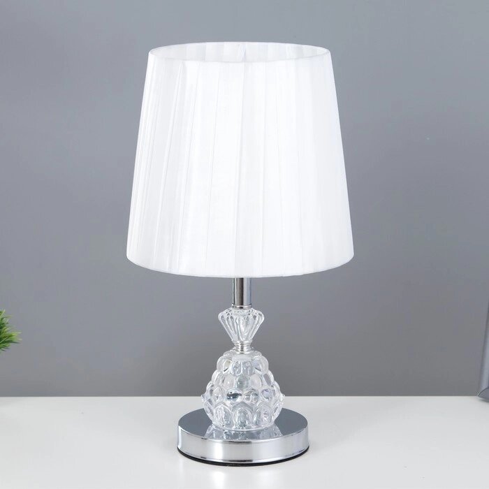Настольная лампа "Оливи" Е27 белый 20х20х36 см от компании Интернет-гипермаркет «MOLL» - фото 1