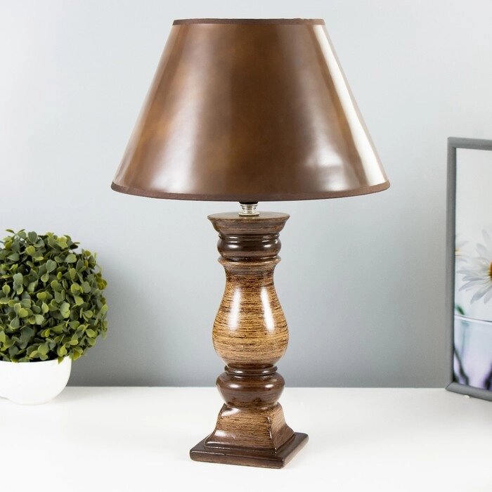 Настольная лампа "Ориана" Е27 40Вт 30х30х46 см от компании Интернет-гипермаркет «MOLL» - фото 1