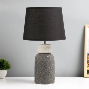 Настольная лампа "Патара" E14 40Вт серый 22х22х32 см