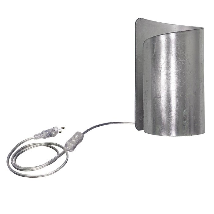 Настольная лампа PITTORE 1х40Вт E27 серебро 13x15x24,5см от компании Интернет-гипермаркет «MOLL» - фото 1