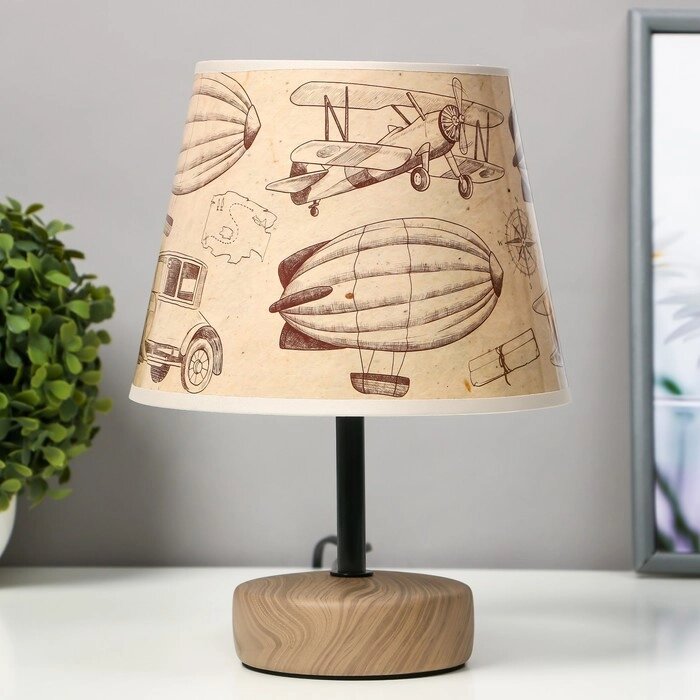 Настольная лампа "Ретро" Е14 40Вт 20х20х27 см от компании Интернет-гипермаркет «MOLL» - фото 1