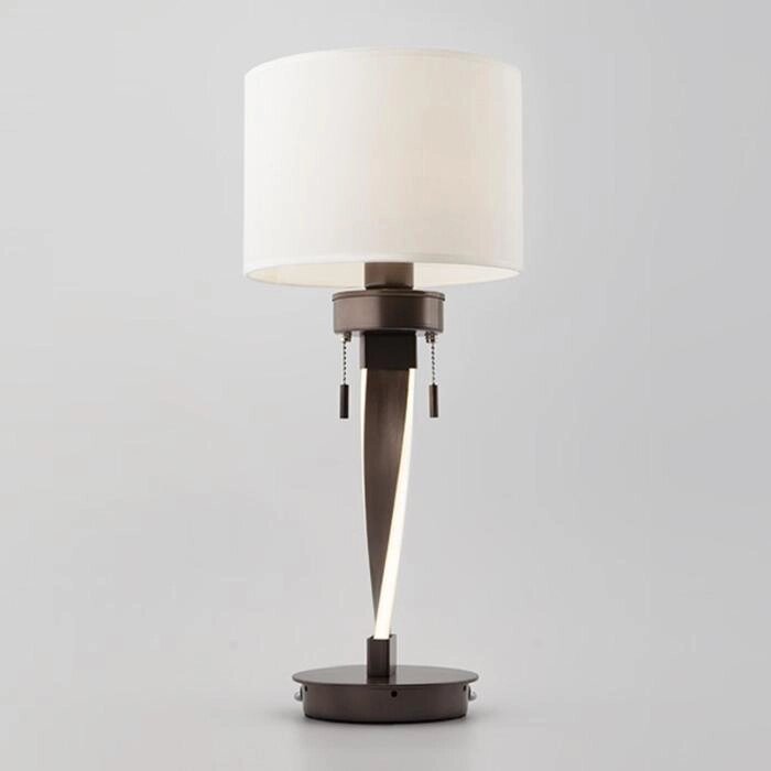 Настольная лампа Titan, 1x10Вт E27, цвет коричневый от компании Интернет-гипермаркет «MOLL» - фото 1