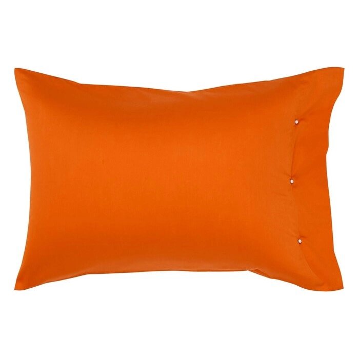 Наволочка, размер 50х70 см, цвет оранжевый от компании Интернет-гипермаркет «MOLL» - фото 1