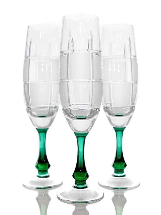 НЕМАН   Хрустальные бокалы для вина 170 мл 6 шт МИКС от компании Интернет-гипермаркет «MOLL» - фото 1