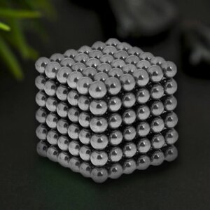 Неокуб черное серебро, 216 шариков d=0,5 см
