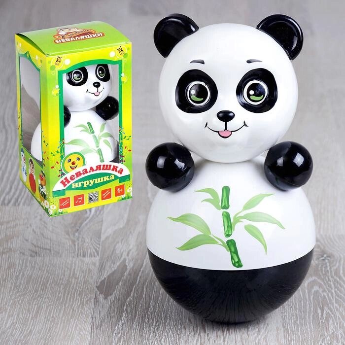 Неваляшка "Панда" в художественной упаковке, МИКС от компании Интернет-гипермаркет «MOLL» - фото 1