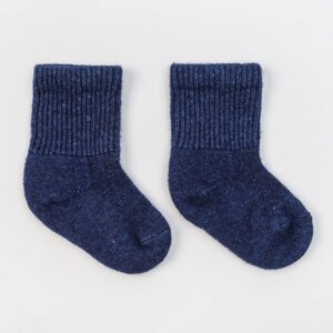Носки детские шерстяные 02111 цвет синий, р-р 18-20 см (5)
