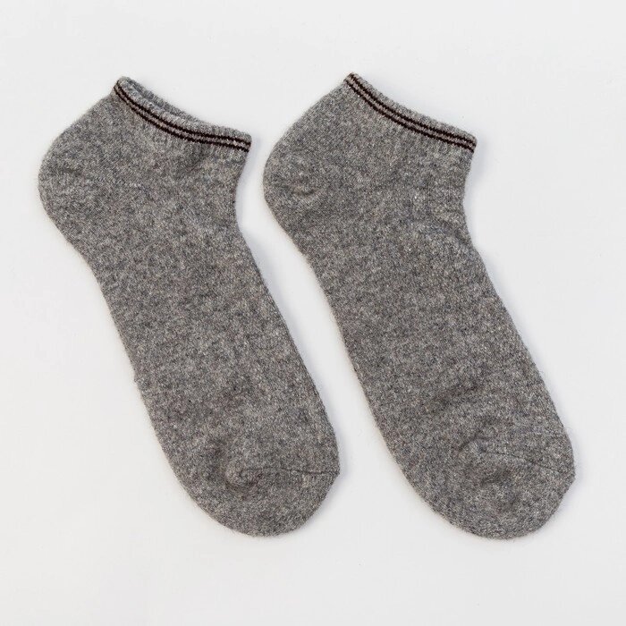 Носки мужские, цвет серый, размер 27 (40-42) от компании Интернет-гипермаркет «MOLL» - фото 1