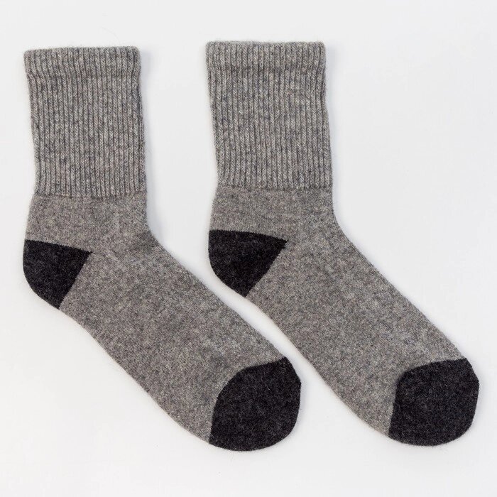 Носки мужские, цвет серый, размер 27 (41-43) от компании Интернет-гипермаркет «MOLL» - фото 1