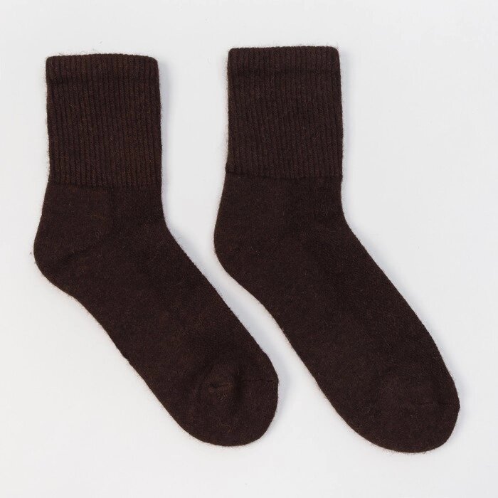 Носки мужские, цвет шоколадный, размер 29 (44-46) от компании Интернет-гипермаркет «MOLL» - фото 1