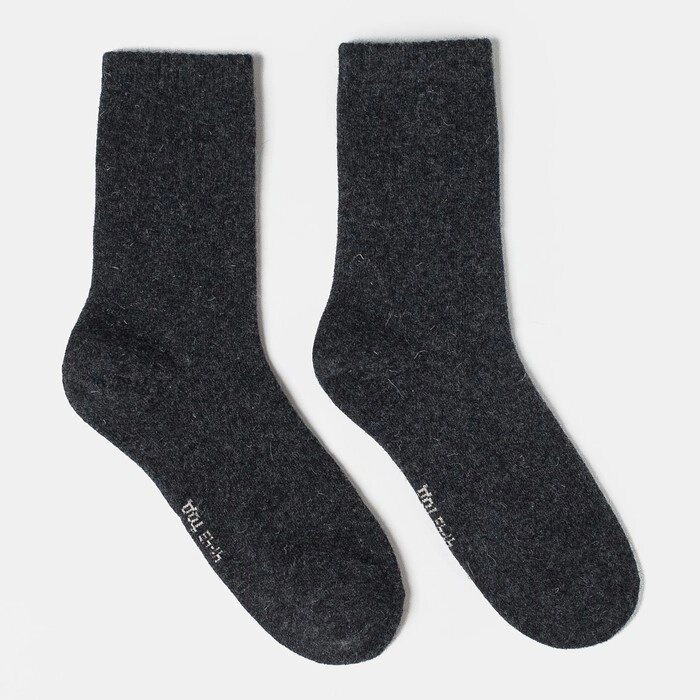 Носки мужские шерстяные, цвет чёрный, размер 29 (44-46) от компании Интернет-гипермаркет «MOLL» - фото 1