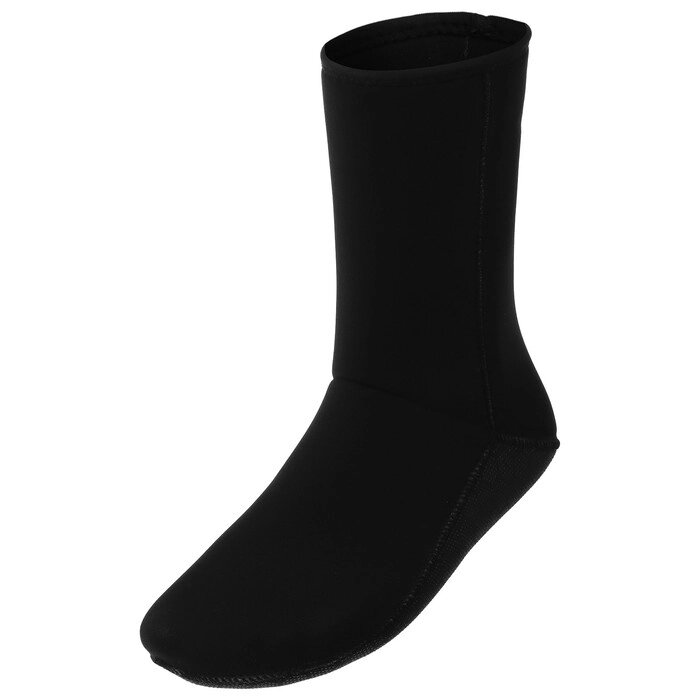 Носки неопреновые, 5мм, р-р 38-39, цвет черный от компании Интернет-гипермаркет «MOLL» - фото 1