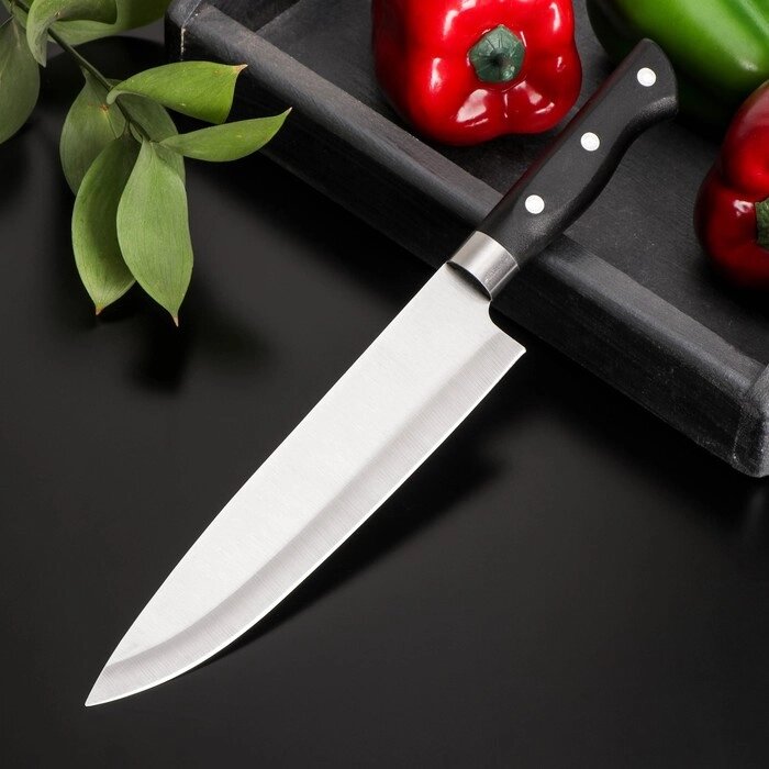 Нож кухонный "Кронос", лезвие 20 см от компании Интернет-гипермаркет «MOLL» - фото 1