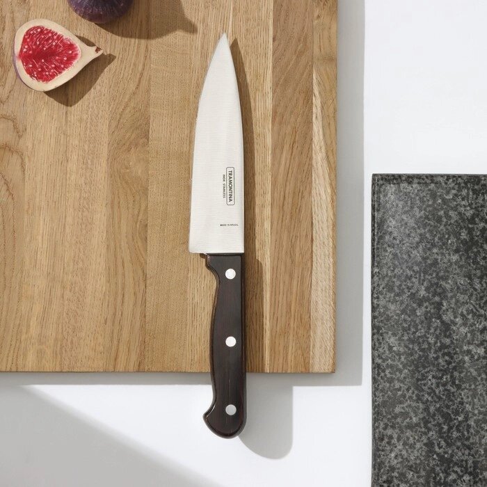 Нож кухонный поварской Tramontina Polywood, лезвие 15 см от компании Интернет-гипермаркет «MOLL» - фото 1