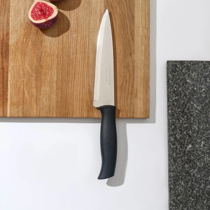 Нож кухонный Tramontina Athus для мяса, лезвие 17,5 см, сталь AISI 420 от компании Интернет-гипермаркет «MOLL» - фото 1