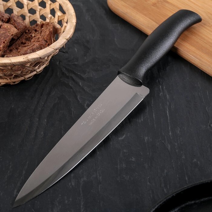 Нож кухонный TRAMONTINA Athus для мяса, лезвие 20 см, сталь AISI 420 от компании Интернет-гипермаркет «MOLL» - фото 1