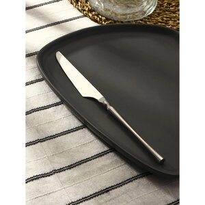 Нож столовый 23,5 см "Фьюжн" цвет серебро