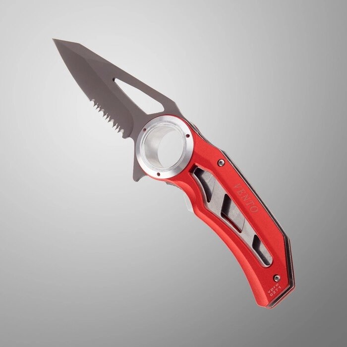 Нож "Стропорез" красный от компании Интернет-гипермаркет «MOLL» - фото 1