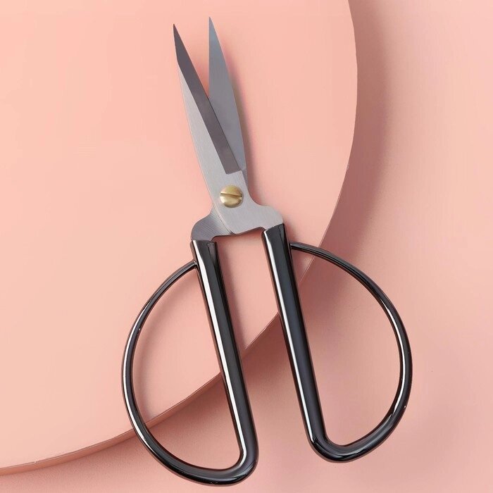 Ножницы портновские, скошенное лезвие, 6", 15 см, цвет серебряный от компании Интернет-гипермаркет «MOLL» - фото 1