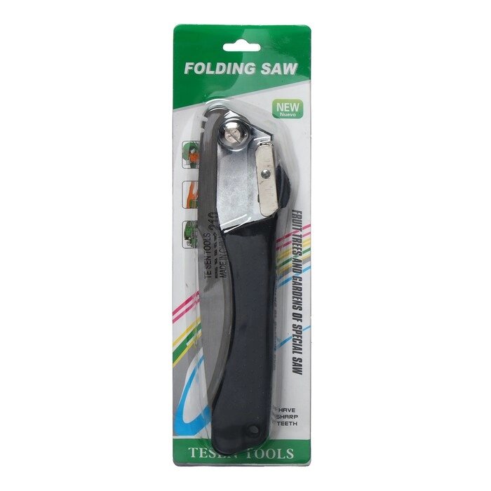Ножовка садовая, складная, 440 мм, пластиковая ручка от компании Интернет-гипермаркет «MOLL» - фото 1
