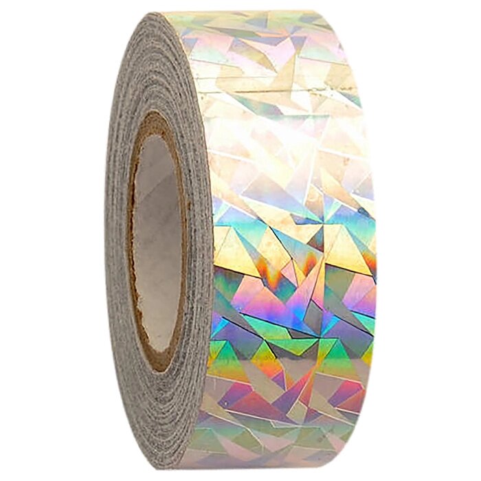 Обмотка для гимнастических булав и обручей NEW CRACKLE металлик, цвет серебро от компании Интернет-гипермаркет «MOLL» - фото 1