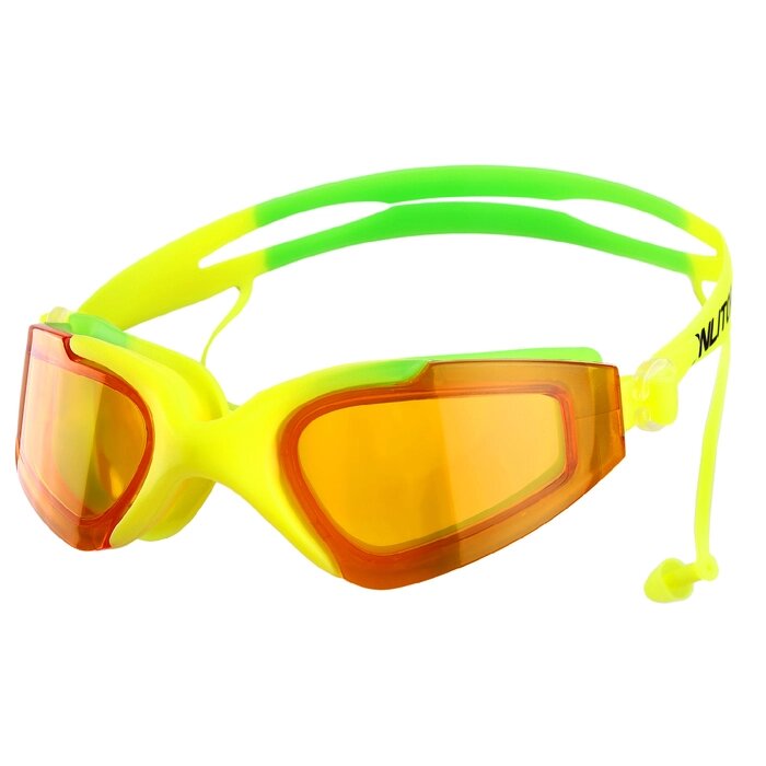 Очки для плавания + беруши, цвета МИКС от компании Интернет-гипермаркет «MOLL» - фото 1