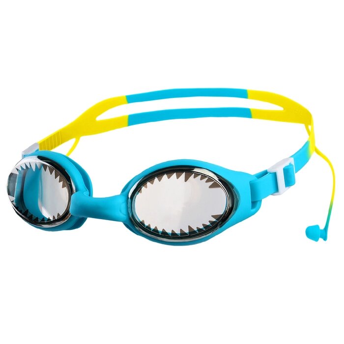 Очки для плавания + беруши, детские, цвета МИКС от компании Интернет-гипермаркет «MOLL» - фото 1