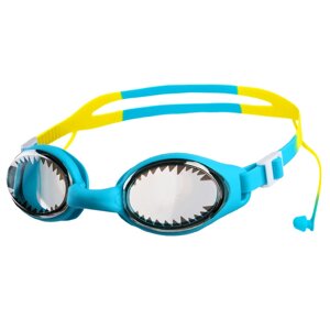 Очки для плавания + беруши, детские, цвета МИКС