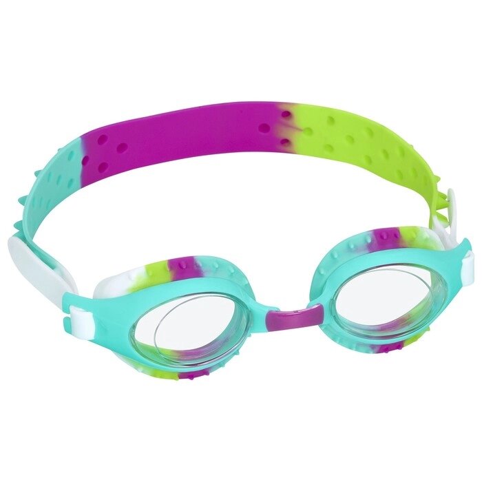Очки для плавания Summer Swirl Goggles, цвета микс 21099 от компании Интернет-гипермаркет «MOLL» - фото 1
