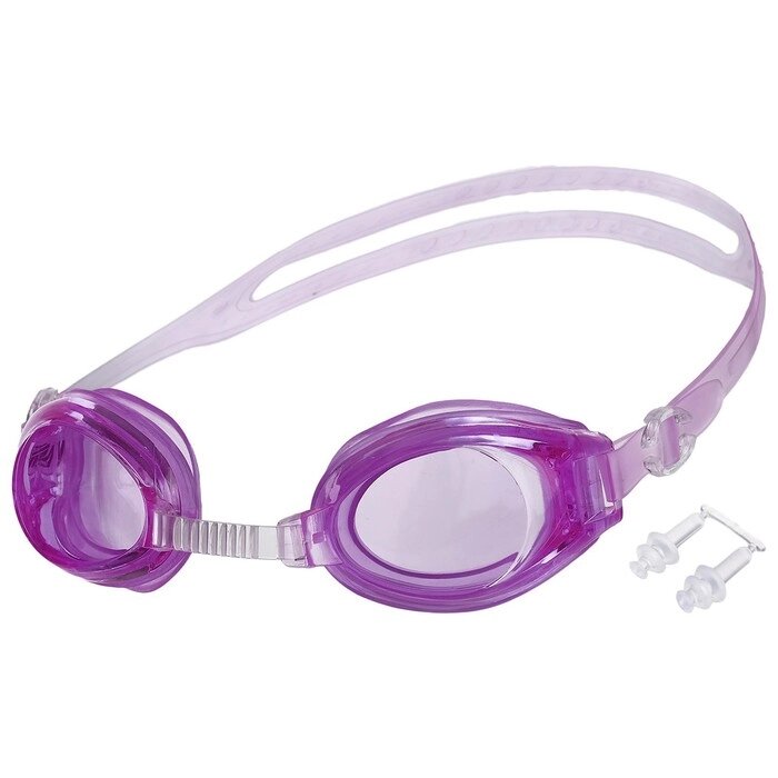 Очки для плавания взрослые, цвета МИКС от компании Интернет-гипермаркет «MOLL» - фото 1